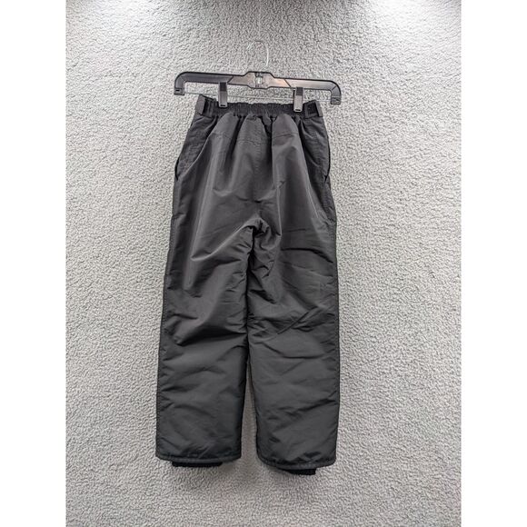 Children's Place Kids Black Winter Snow Pants size 7 Insulated Fleece Lined - Picture 4 of 12